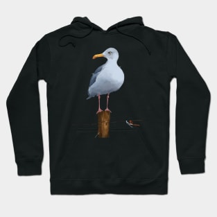 Big Seagull. Hoodie